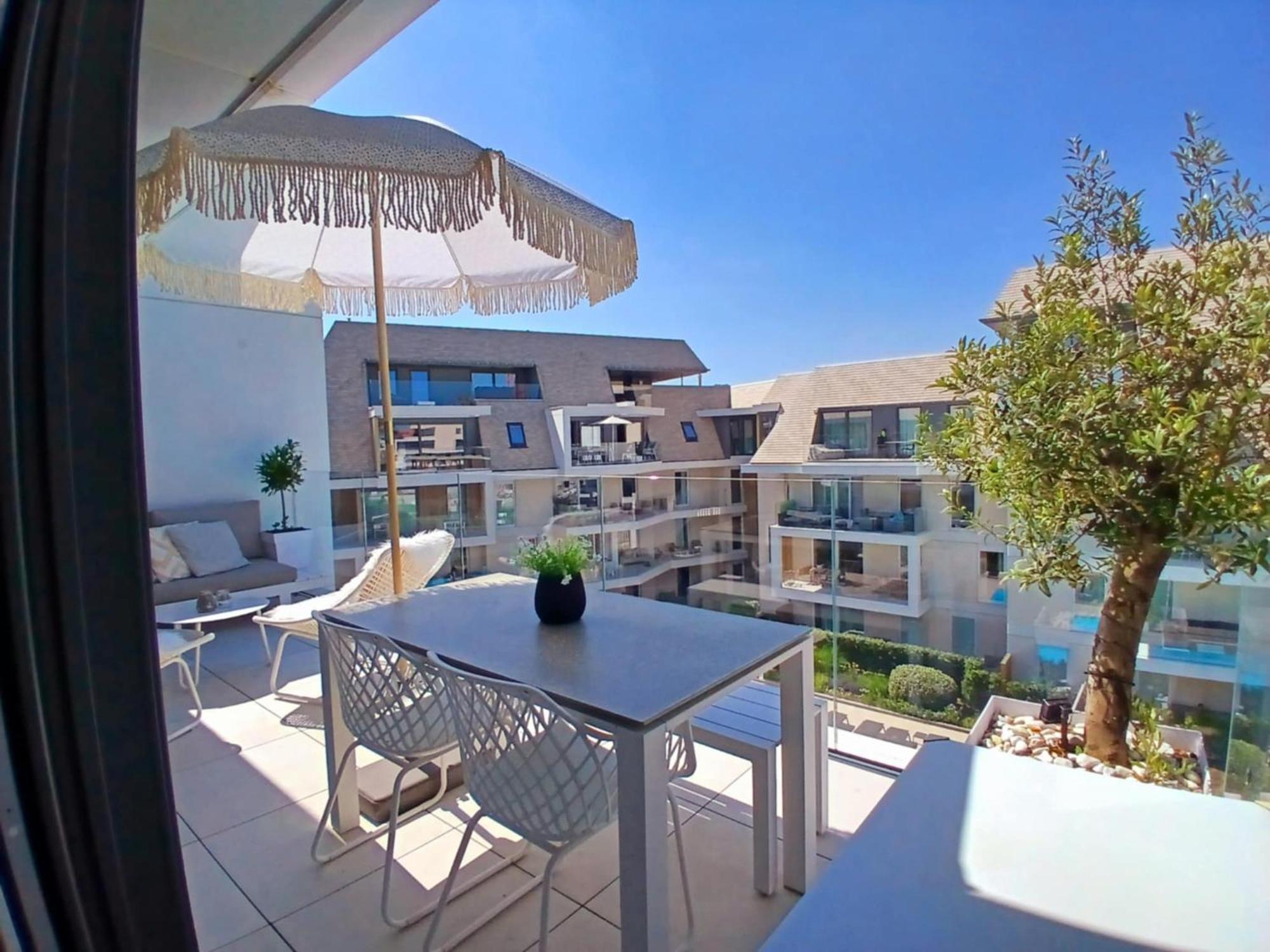 Villa Creole 0308 Luxe Appartement Met Verwarmd Zwembad Nieuwpoort Jachthaven Eksteriør billede
