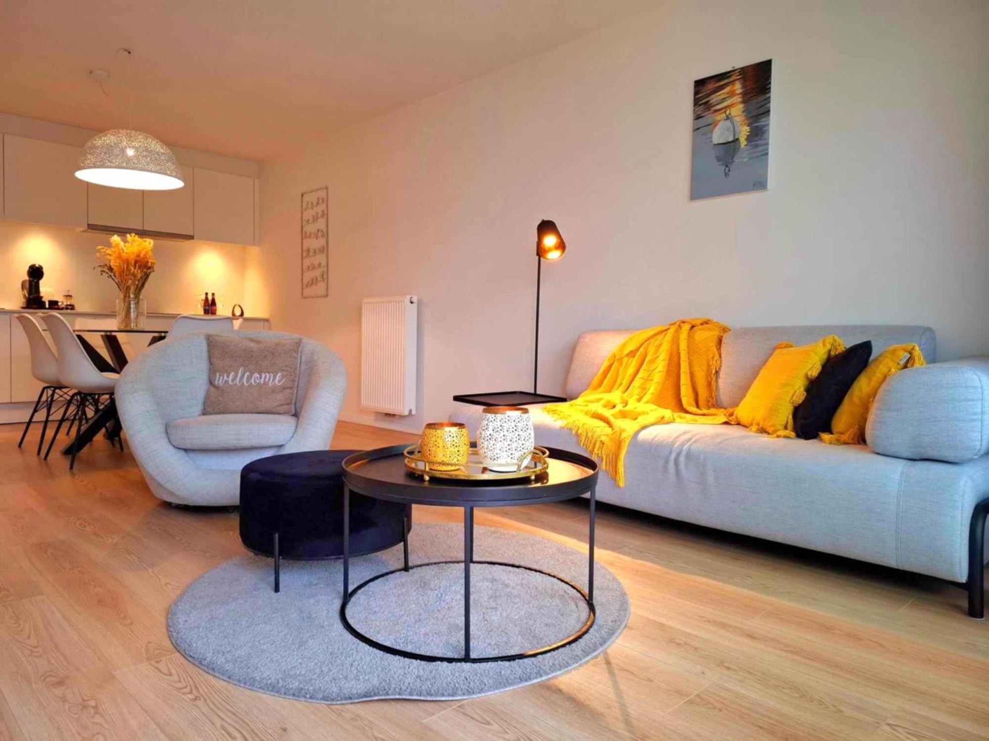 Villa Creole 0308 Luxe Appartement Met Verwarmd Zwembad Nieuwpoort Jachthaven Eksteriør billede